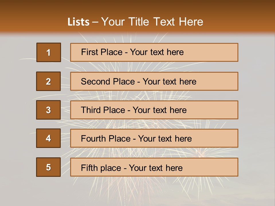 Cheerful Burst Green PowerPoint Template