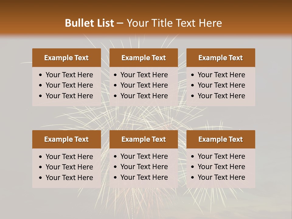 Cheerful Burst Green PowerPoint Template