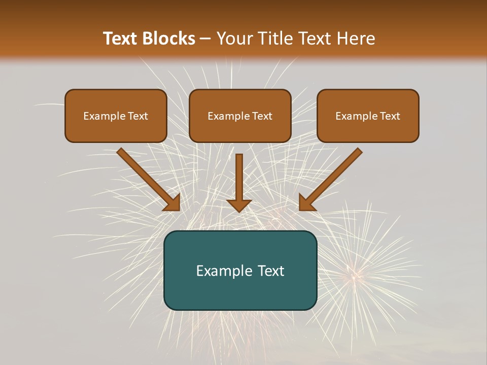 Cheerful Burst Green PowerPoint Template