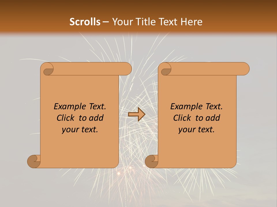 Cheerful Burst Green PowerPoint Template