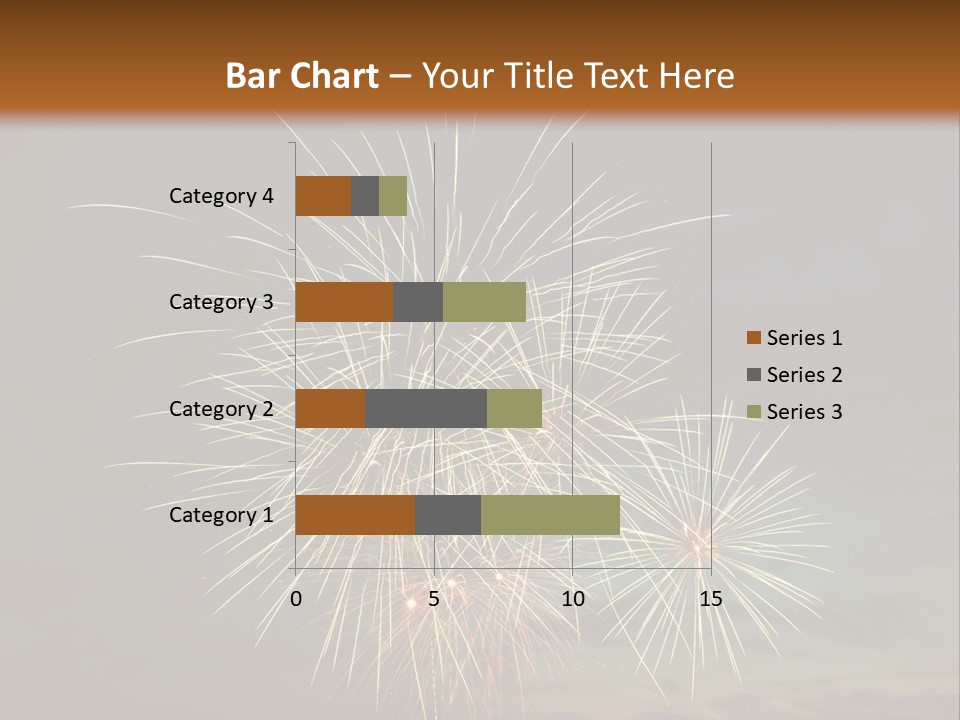 Cheerful Burst Green PowerPoint Template
