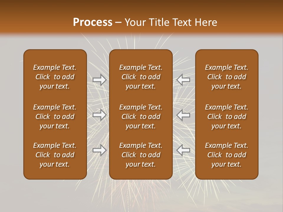 Cheerful Burst Green PowerPoint Template