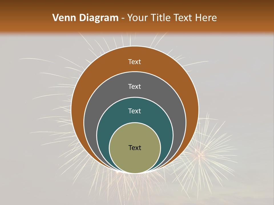 Cheerful Burst Green PowerPoint Template