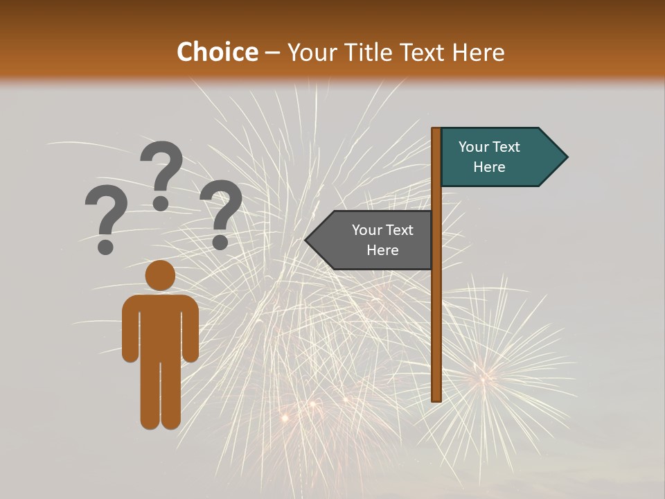 Cheerful Burst Green PowerPoint Template