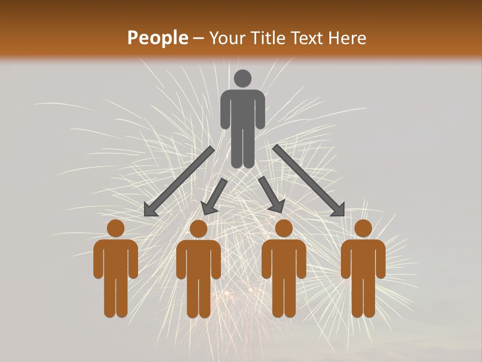 Cheerful Burst Green PowerPoint Template