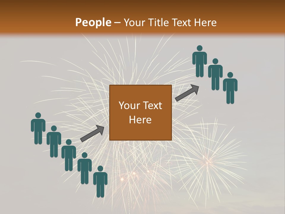 Cheerful Burst Green PowerPoint Template