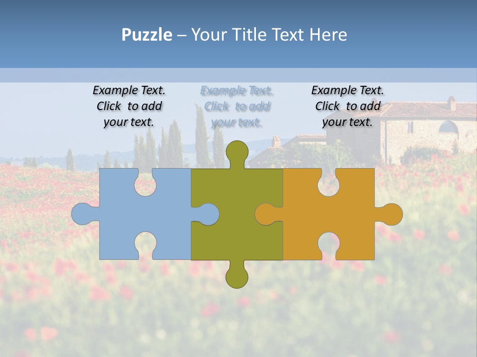 Tree Redness Flower PowerPoint Template