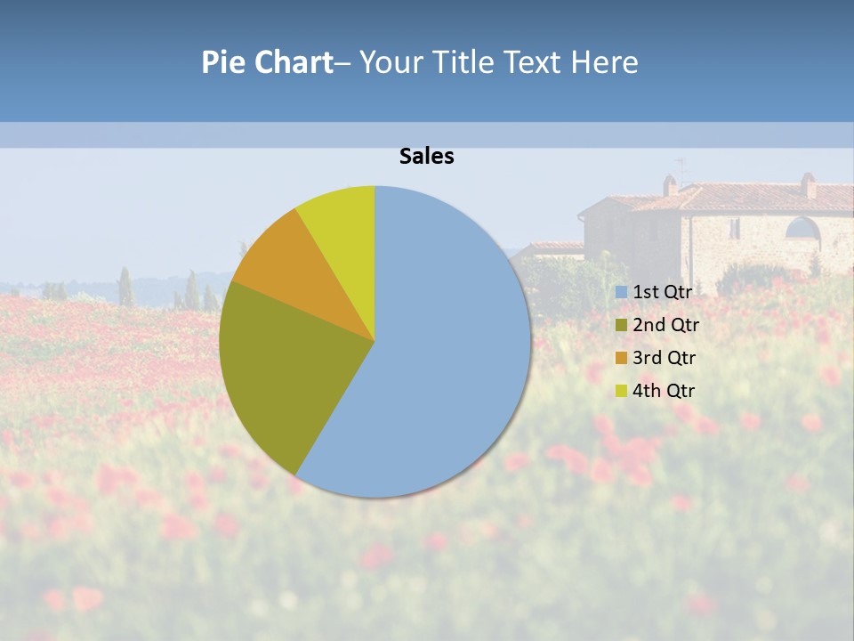 Tree Redness Flower PowerPoint Template