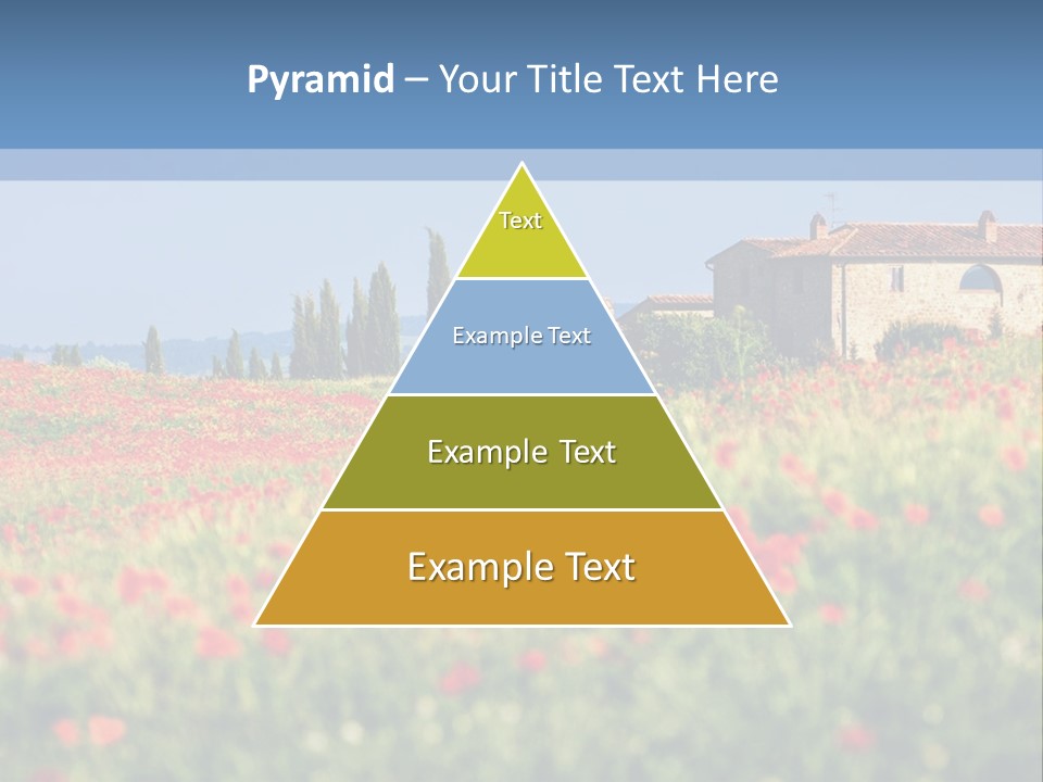 Tree Redness Flower PowerPoint Template