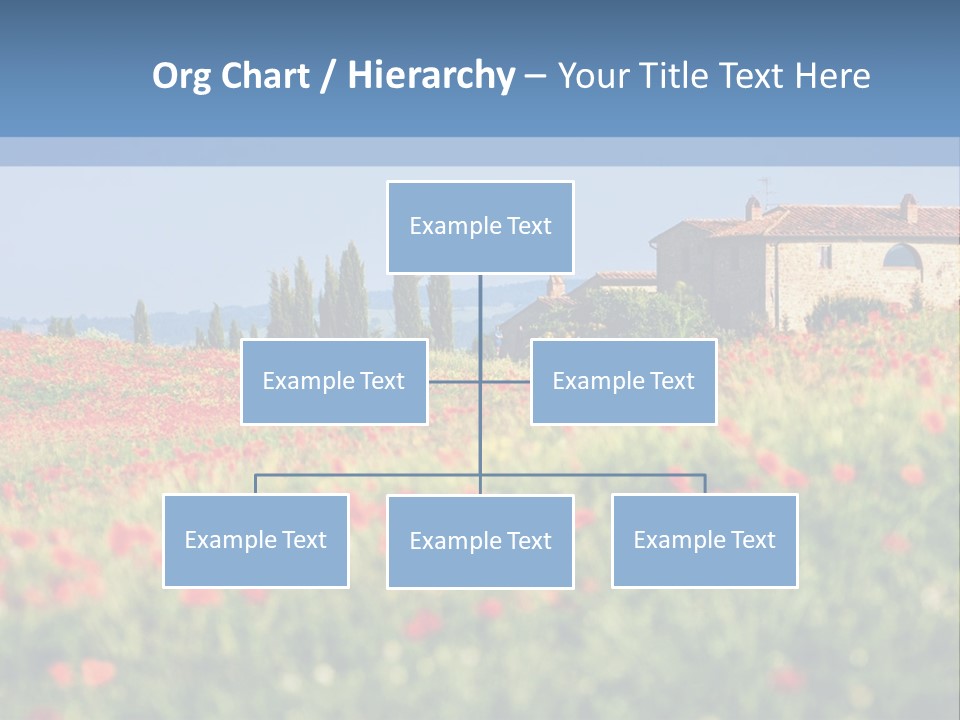 Tree Redness Flower PowerPoint Template