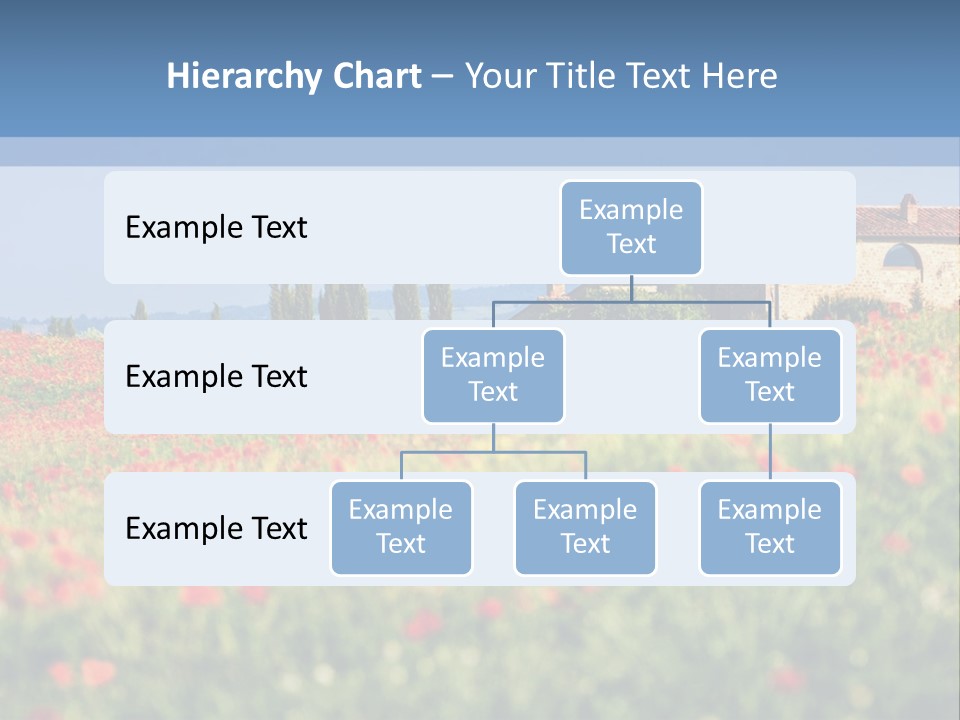 Tree Redness Flower PowerPoint Template