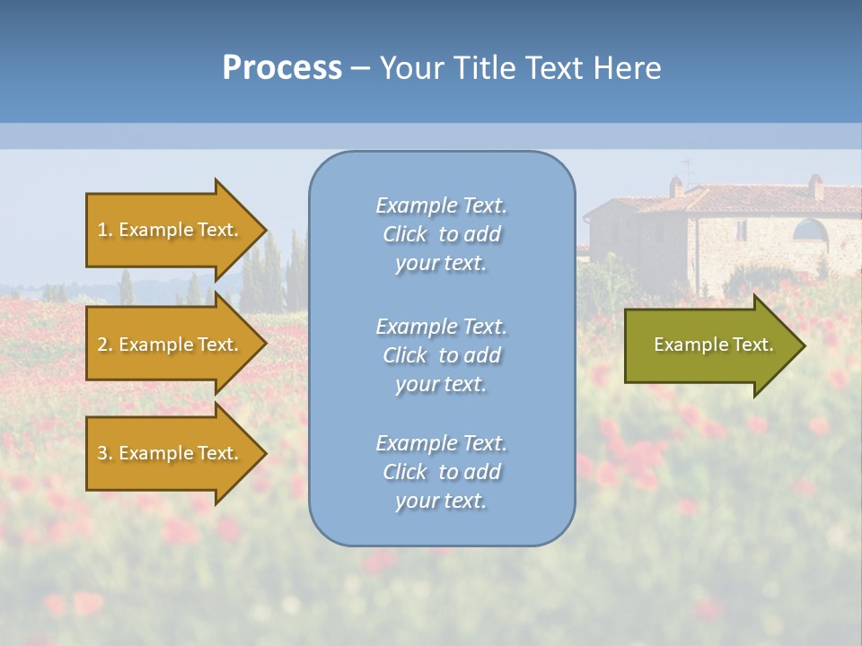 Tree Redness Flower PowerPoint Template