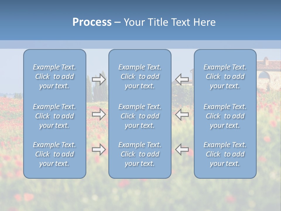 Tree Redness Flower PowerPoint Template