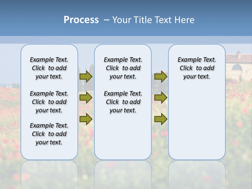 Tree Redness Flower PowerPoint Template