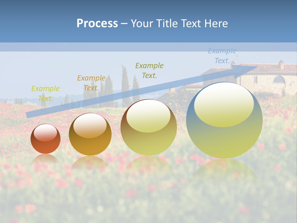 Tree Redness Flower PowerPoint Template
