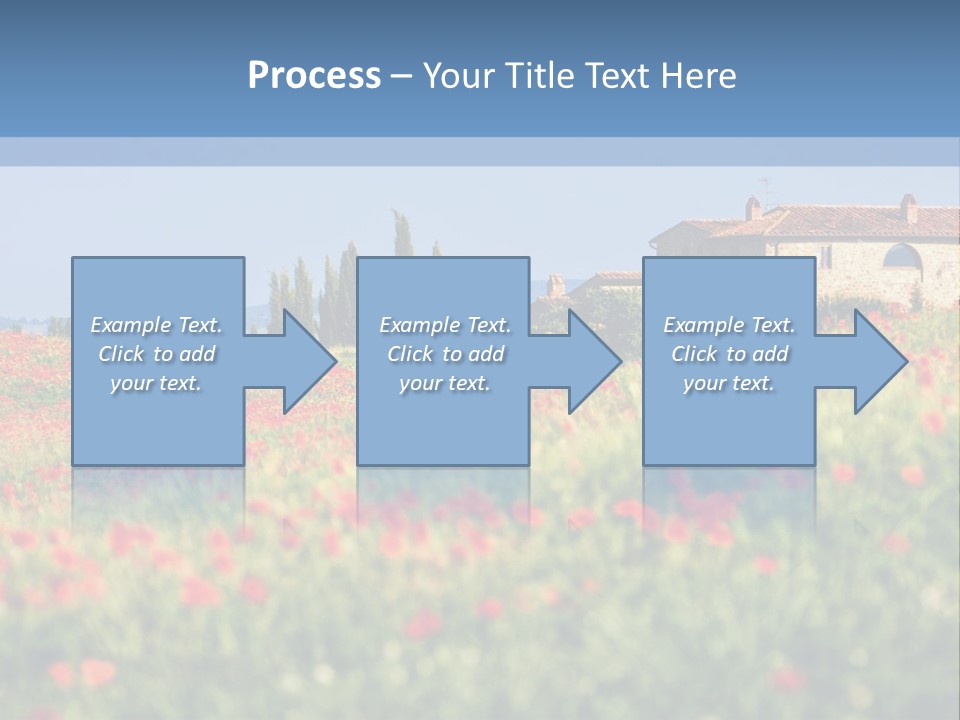 Tree Redness Flower PowerPoint Template