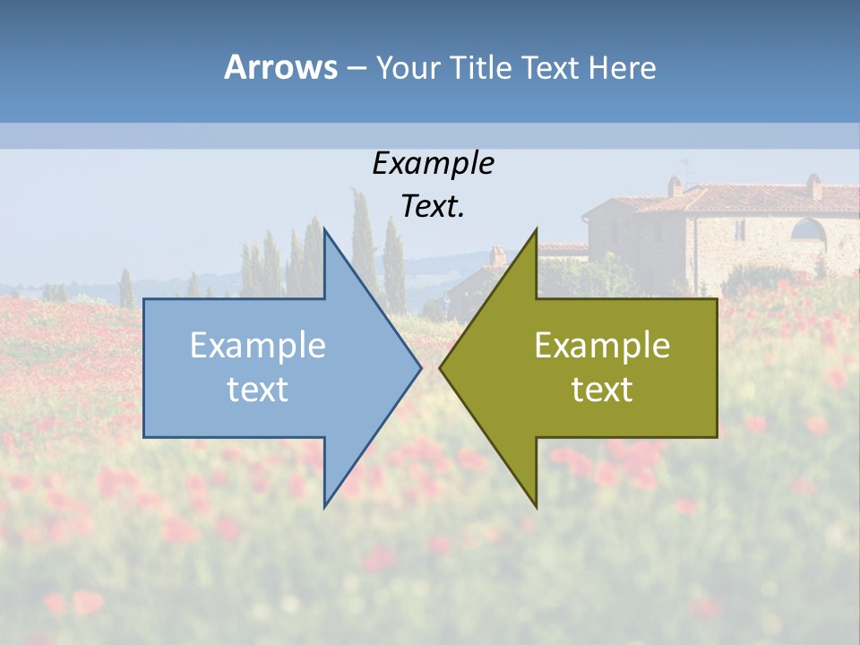 Tree Redness Flower PowerPoint Template