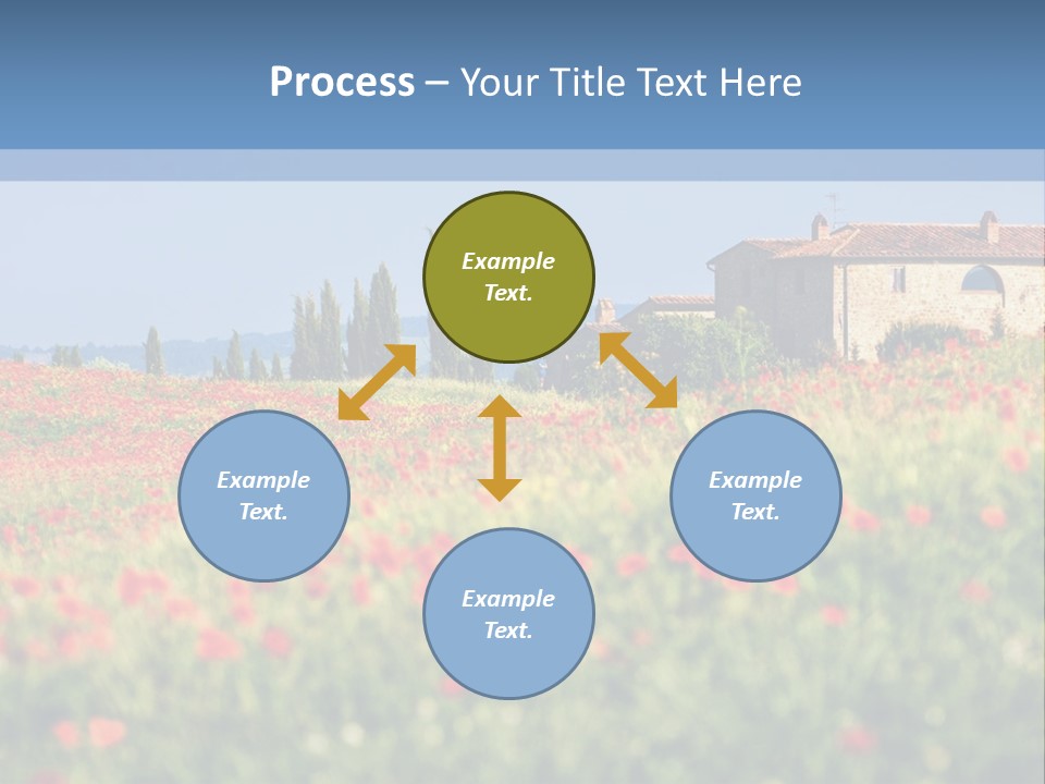 Tree Redness Flower PowerPoint Template