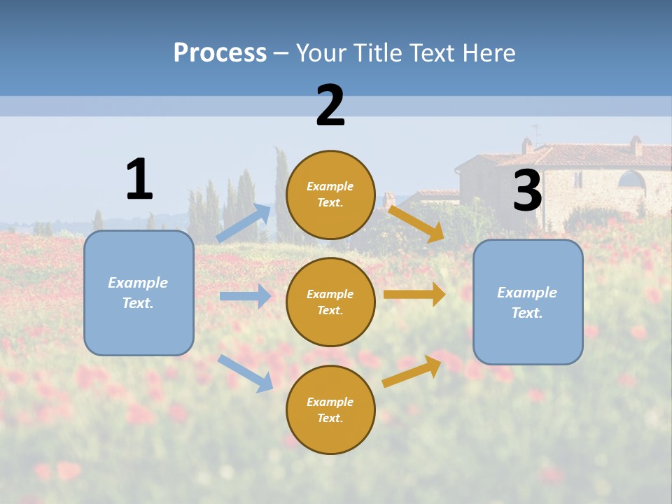 Tree Redness Flower PowerPoint Template