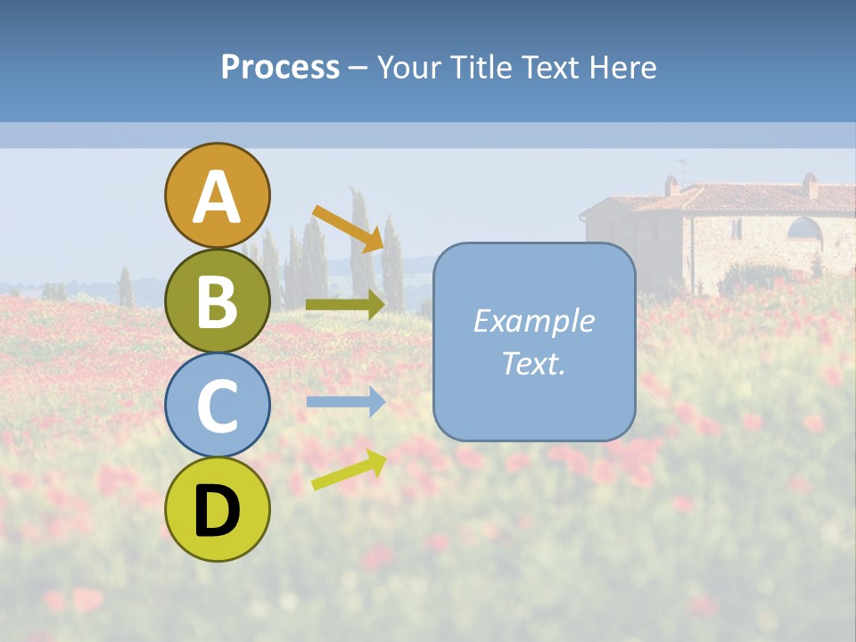 Tree Redness Flower PowerPoint Template