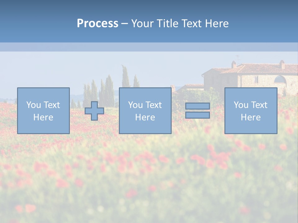 Tree Redness Flower PowerPoint Template