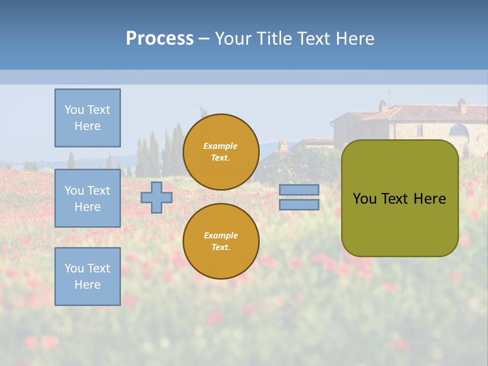 Tree Redness Flower PowerPoint Template