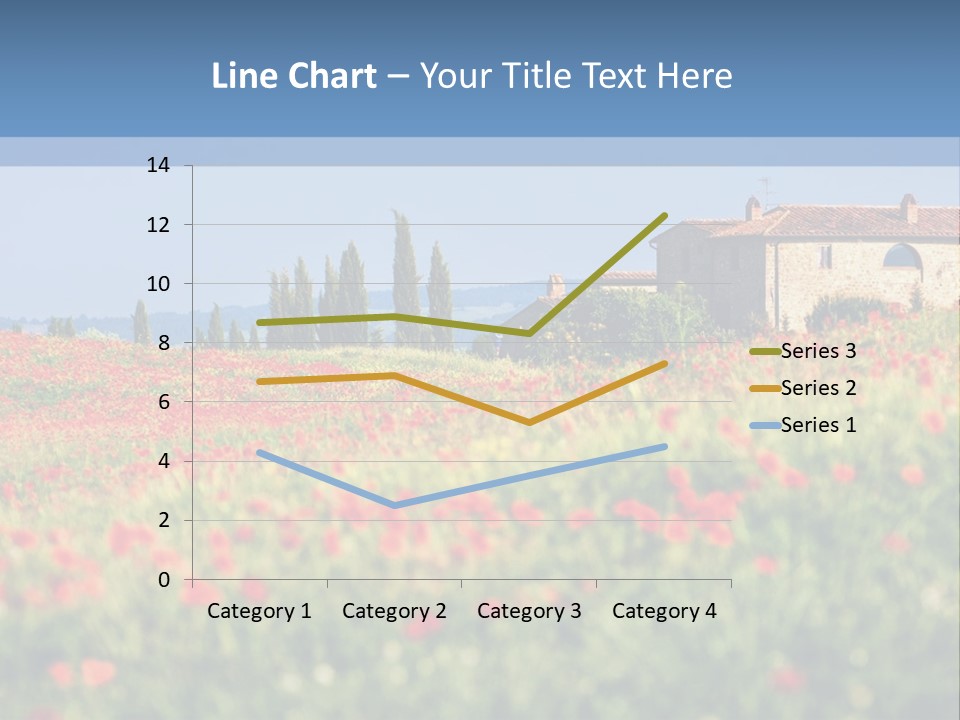 Tree Redness Flower PowerPoint Template