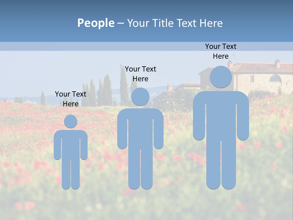 Tree Redness Flower PowerPoint Template