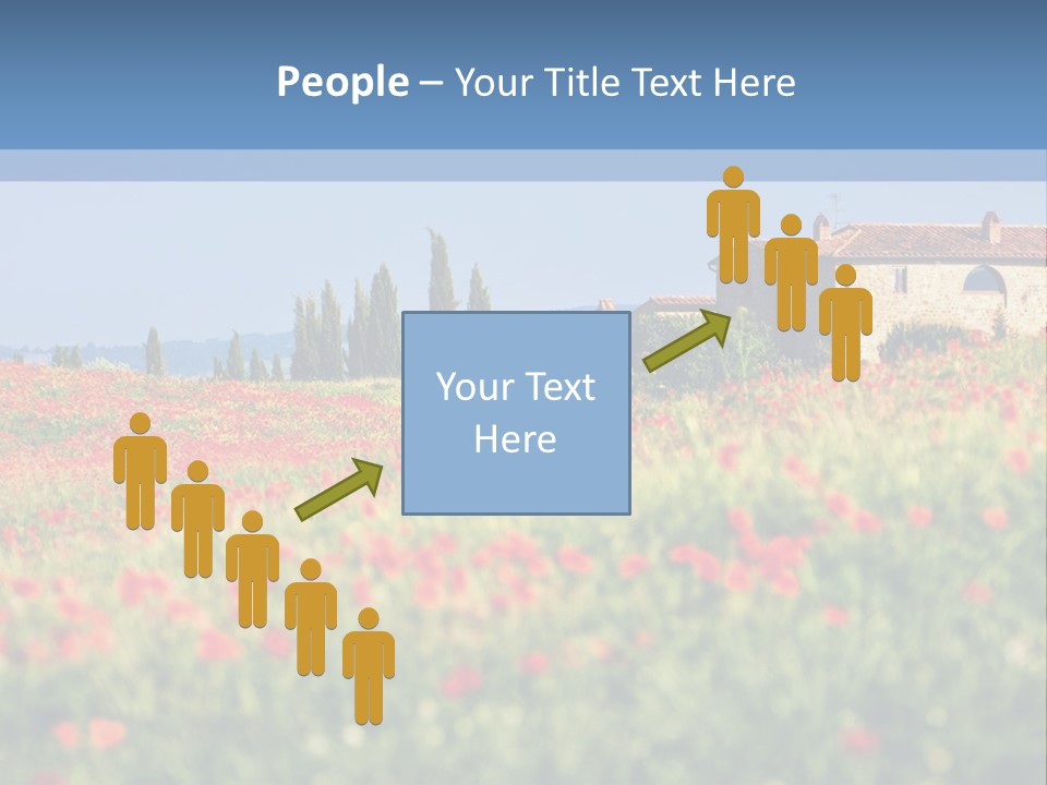 Tree Redness Flower PowerPoint Template