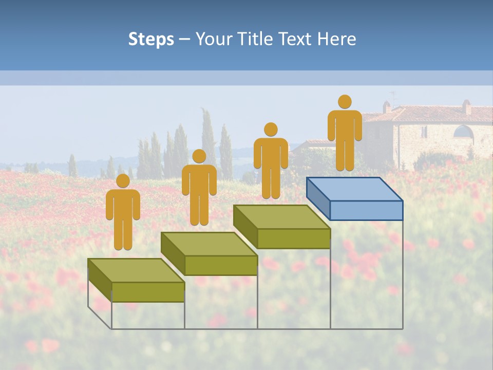 Tree Redness Flower PowerPoint Template