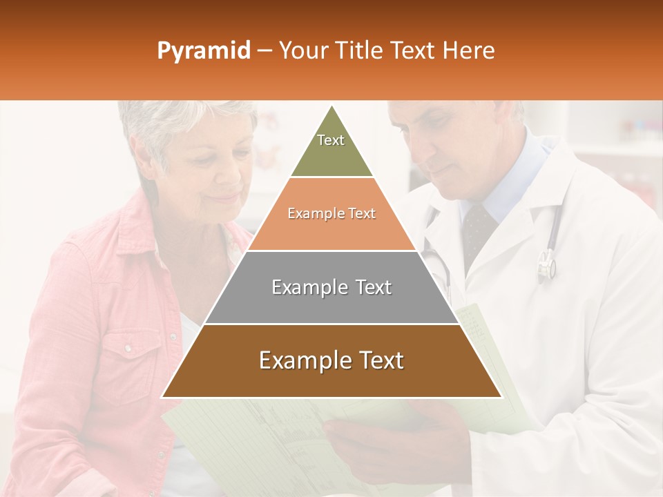 Healthcare Woman Senior PowerPoint Template