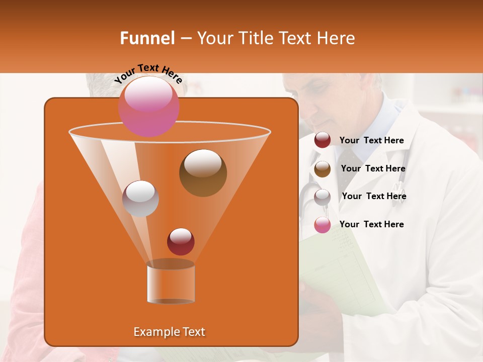 Healthcare Woman Senior PowerPoint Template