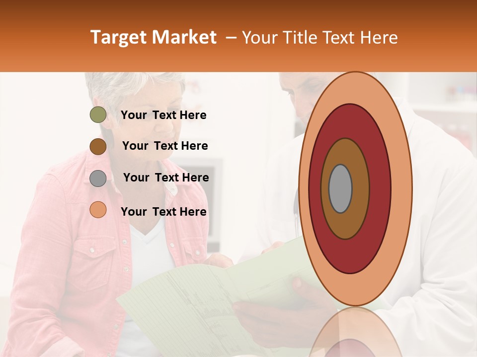 Healthcare Woman Senior PowerPoint Template