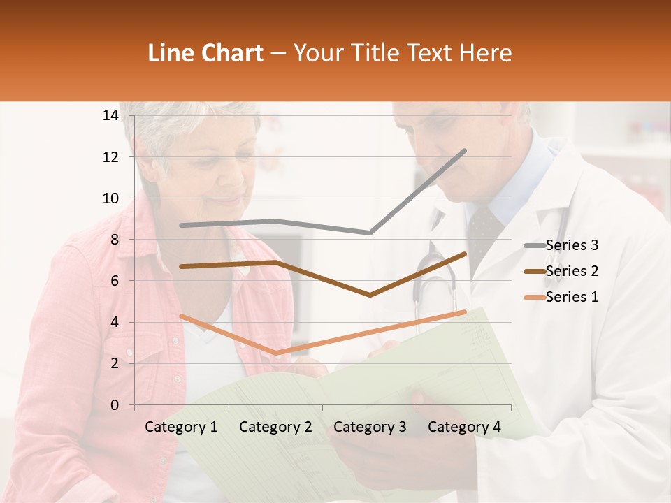 Healthcare Woman Senior PowerPoint Template