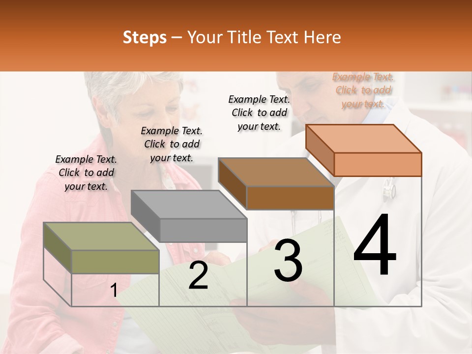 Healthcare Woman Senior PowerPoint Template