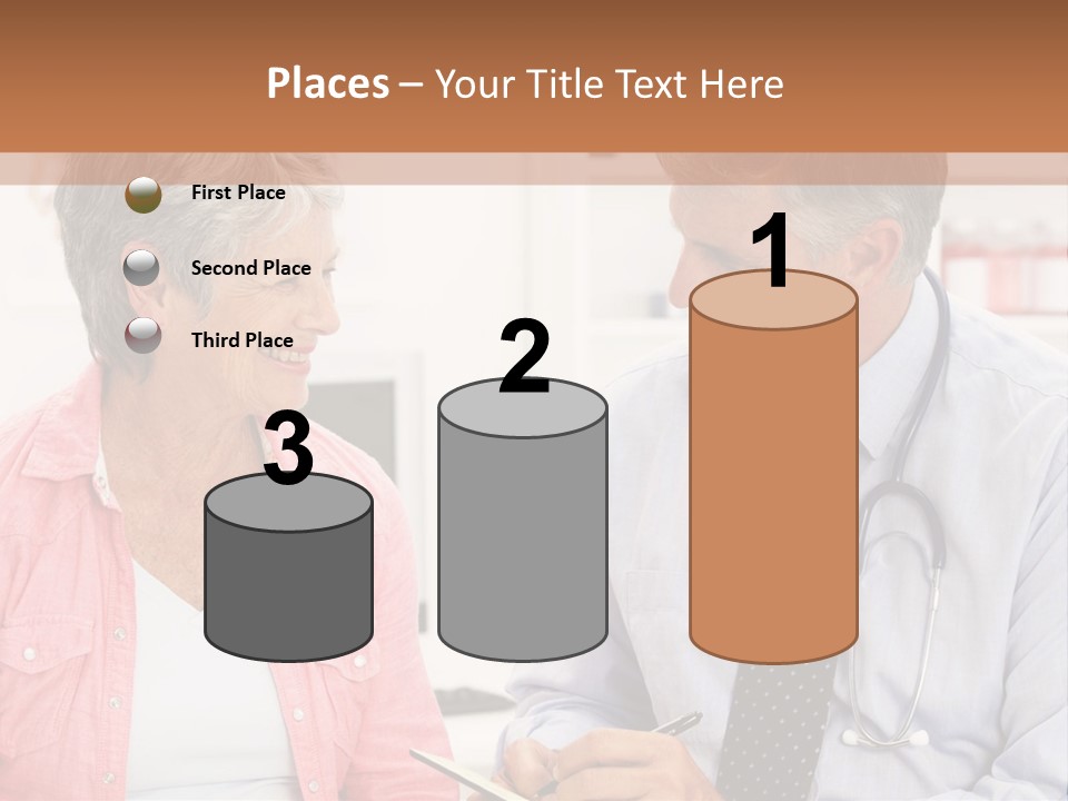 Indoors Smiling Checkup PowerPoint Template