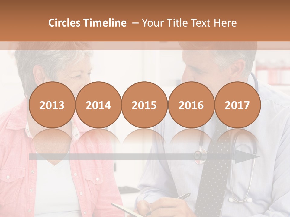 Indoors Smiling Checkup PowerPoint Template