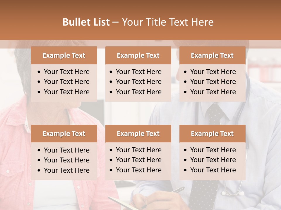 Indoors Smiling Checkup PowerPoint Template