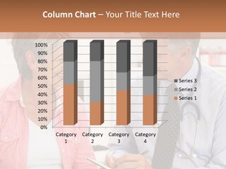 Indoors Smiling Checkup PowerPoint Template
