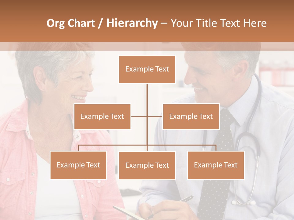 Indoors Smiling Checkup PowerPoint Template