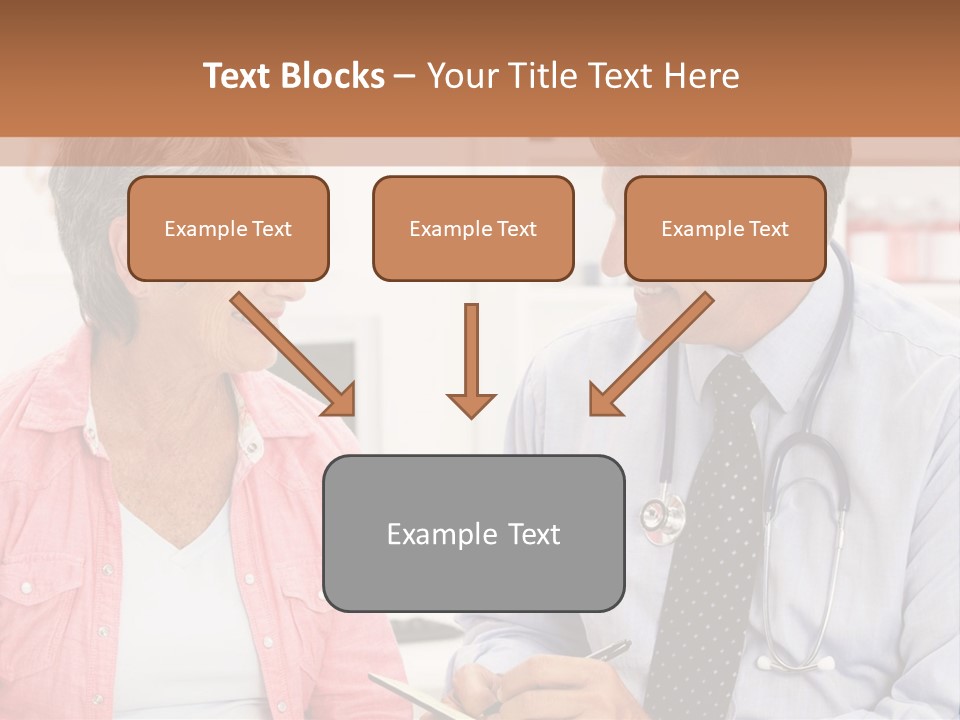 Indoors Smiling Checkup PowerPoint Template