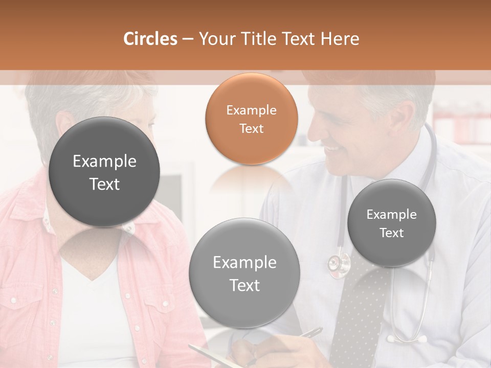 Indoors Smiling Checkup PowerPoint Template