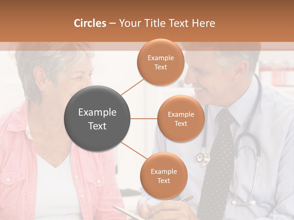 Indoors Smiling Checkup PowerPoint Template