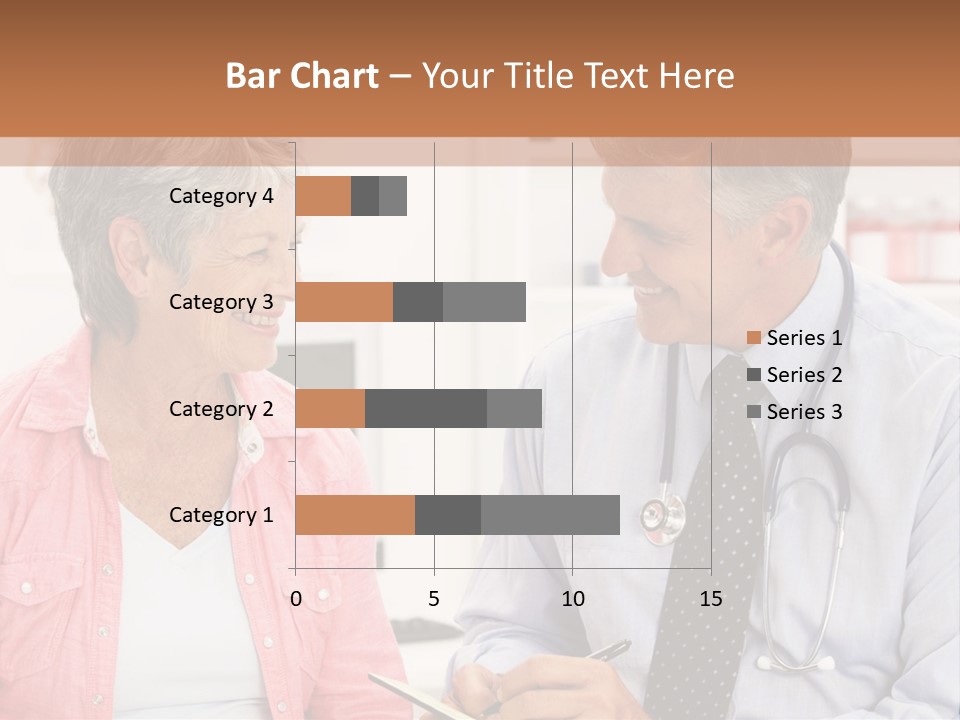 Indoors Smiling Checkup PowerPoint Template