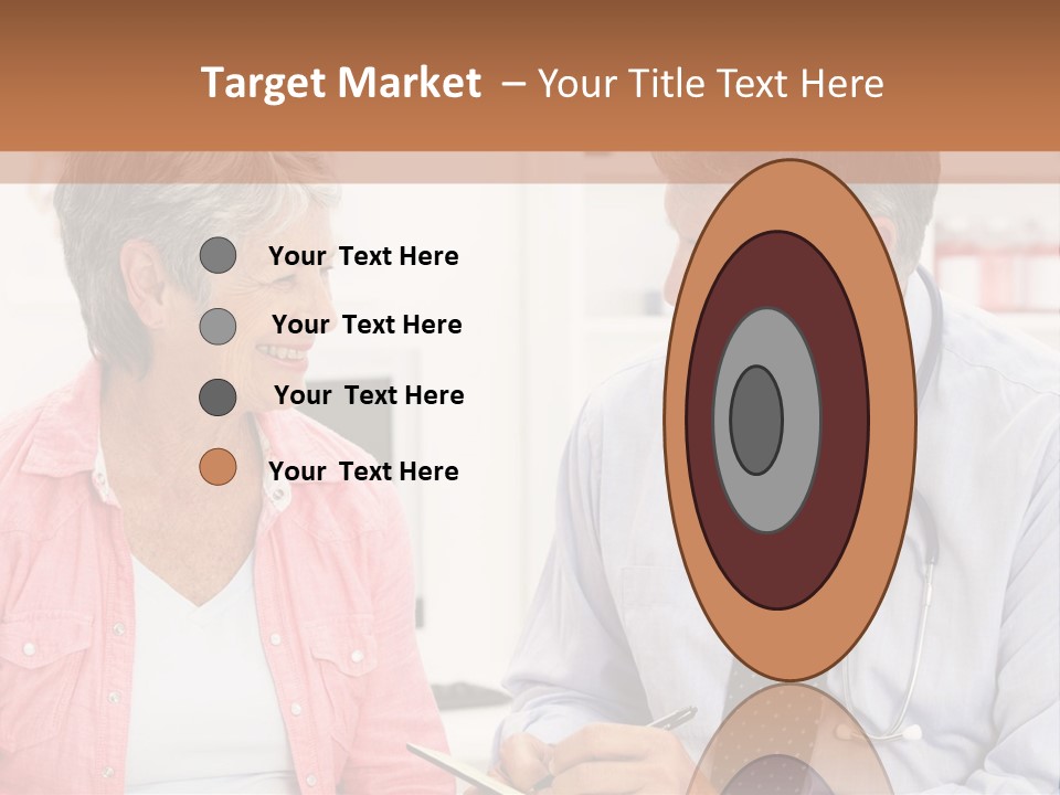 Indoors Smiling Checkup PowerPoint Template