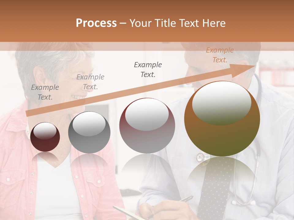 Indoors Smiling Checkup PowerPoint Template