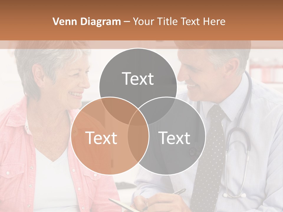 Indoors Smiling Checkup PowerPoint Template