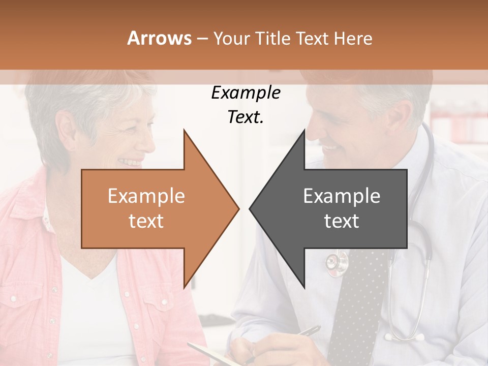 Indoors Smiling Checkup PowerPoint Template