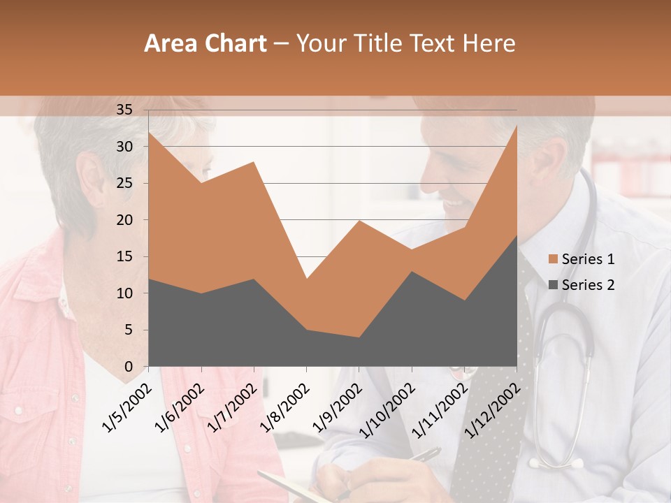 Indoors Smiling Checkup PowerPoint Template