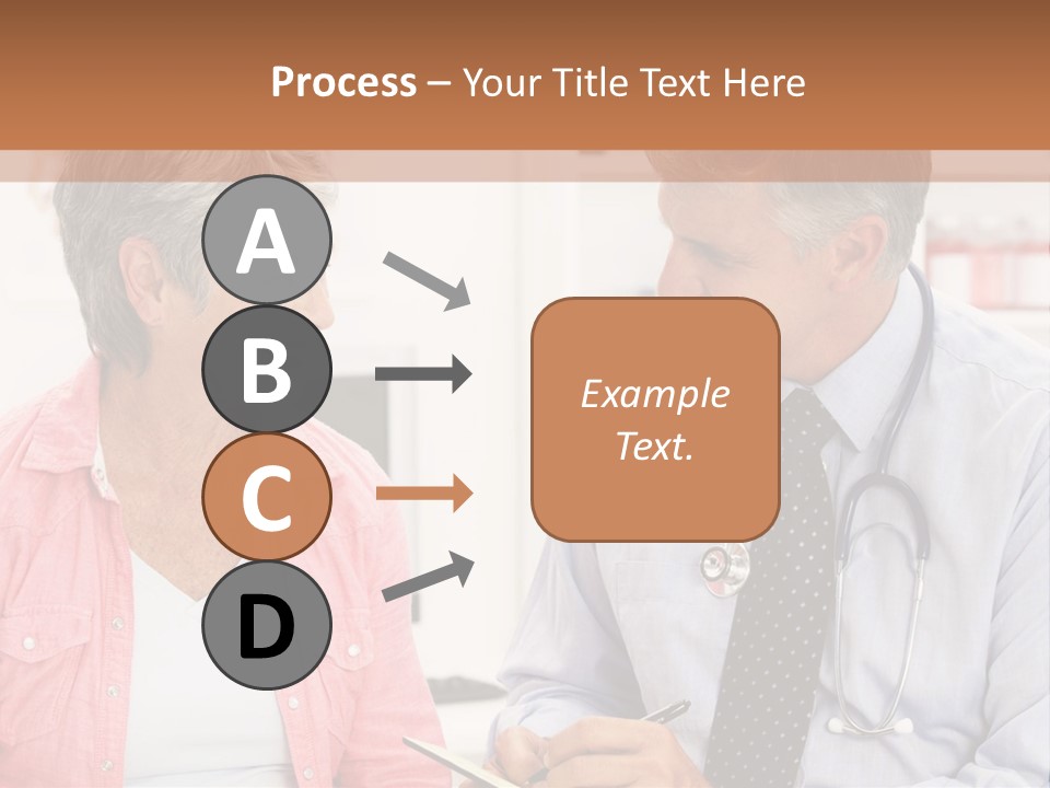 Indoors Smiling Checkup PowerPoint Template
